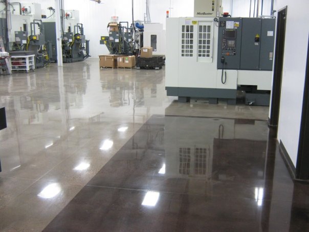 Factory Concrete Floor Polishing