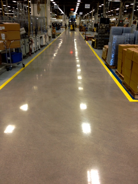 Concrete Floor Polishing
