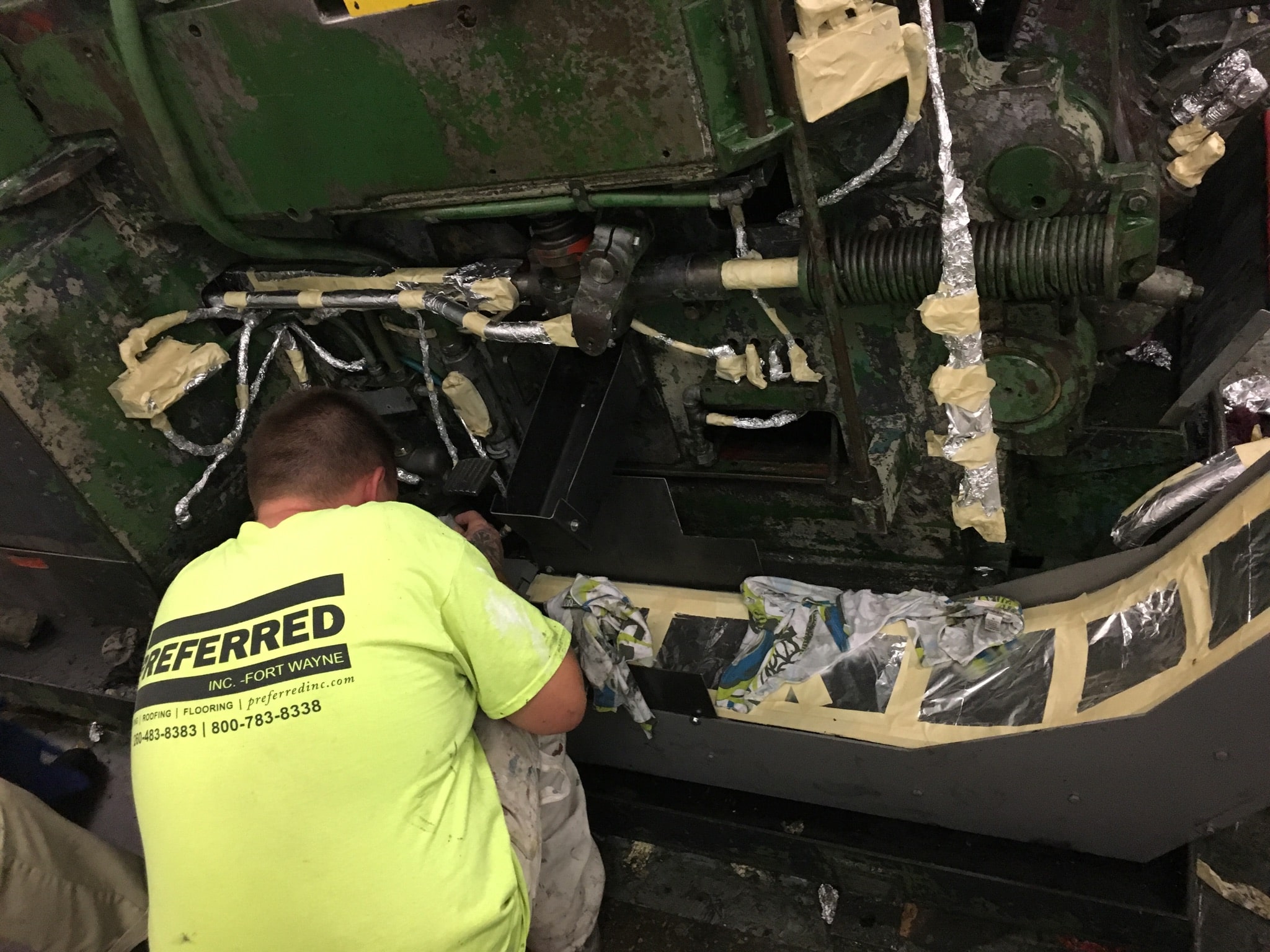 Industrial Equipment Painting