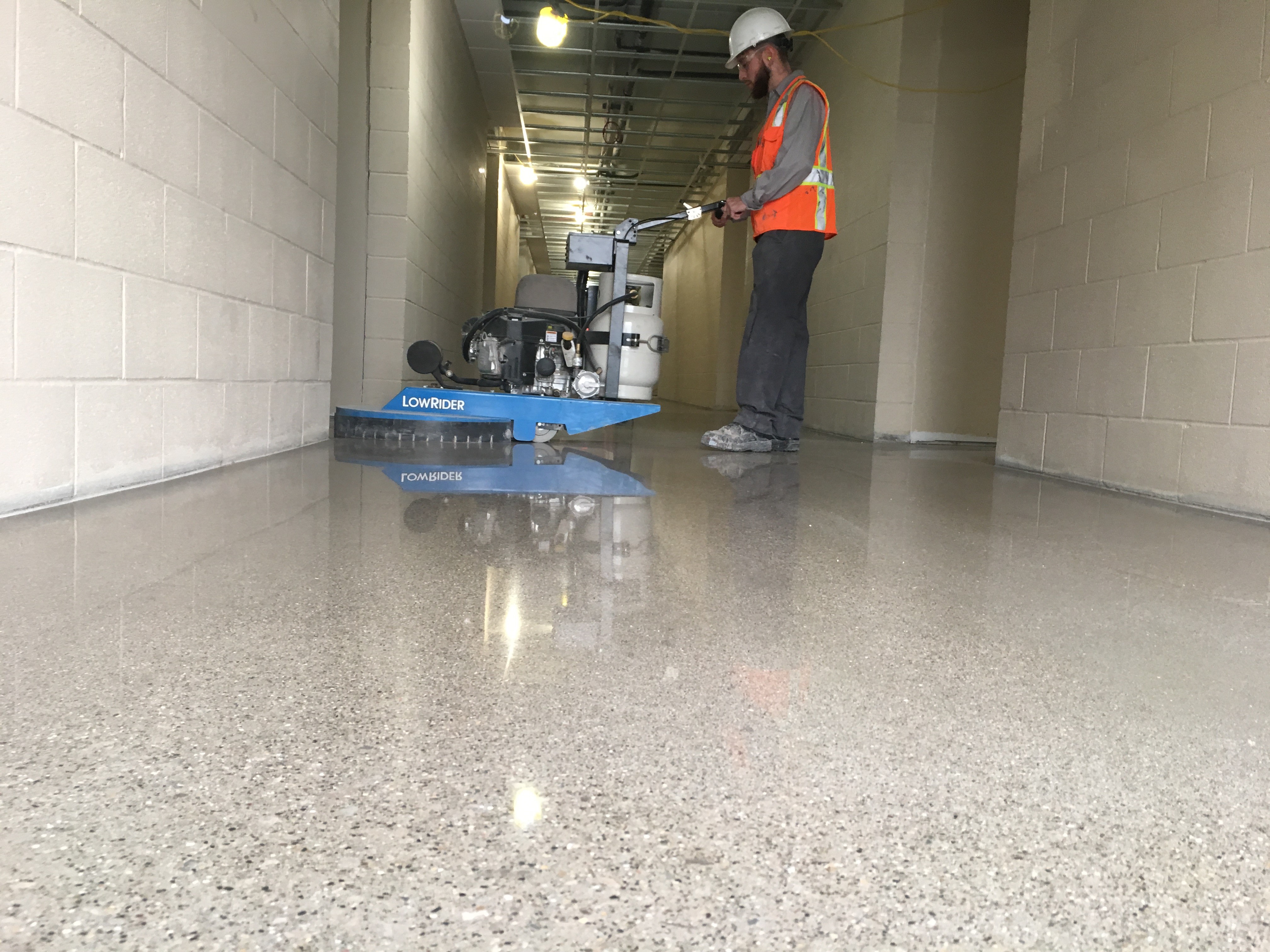 Factory Concrete Floor Polishing