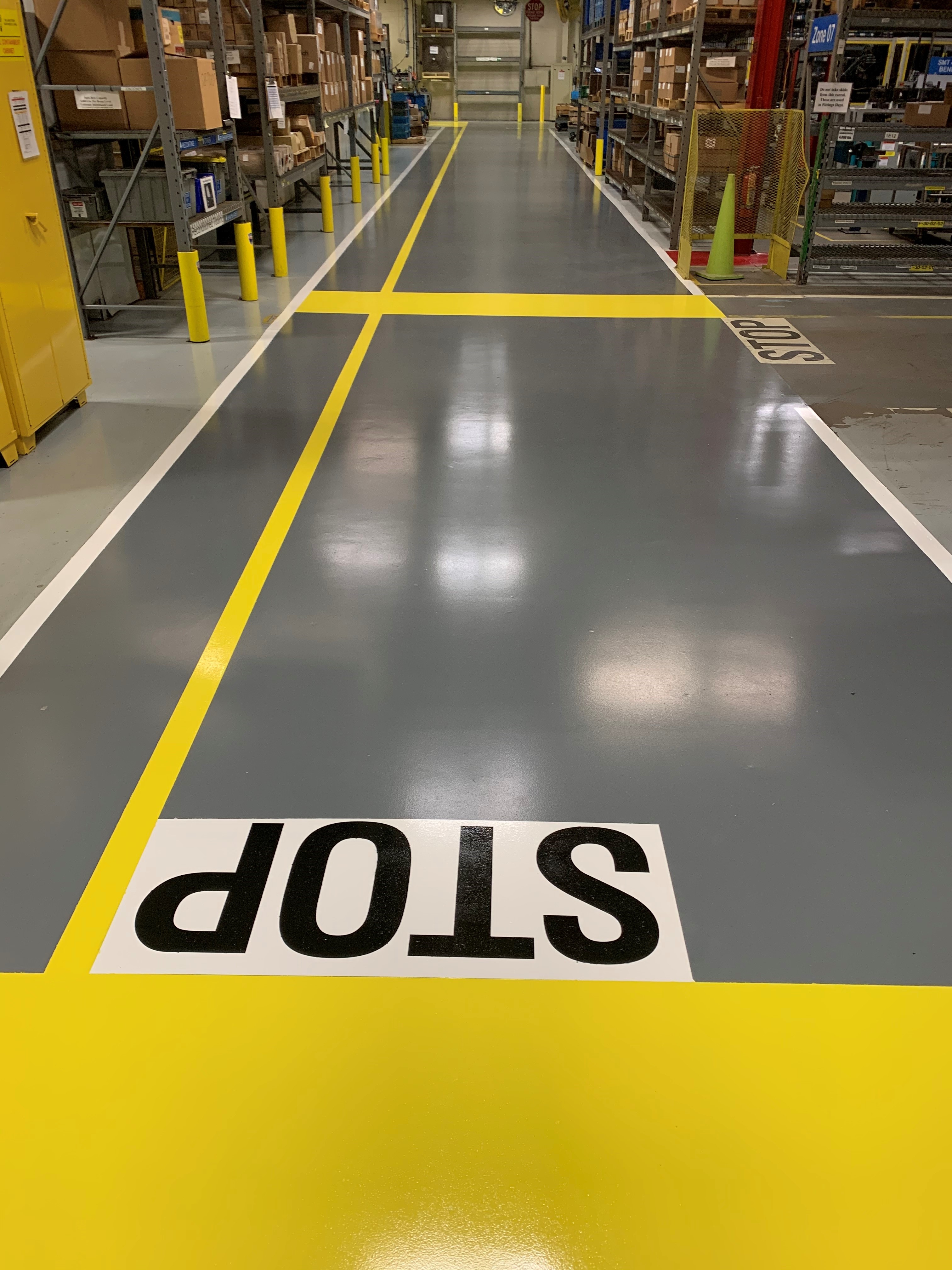 Factory Floor Striping