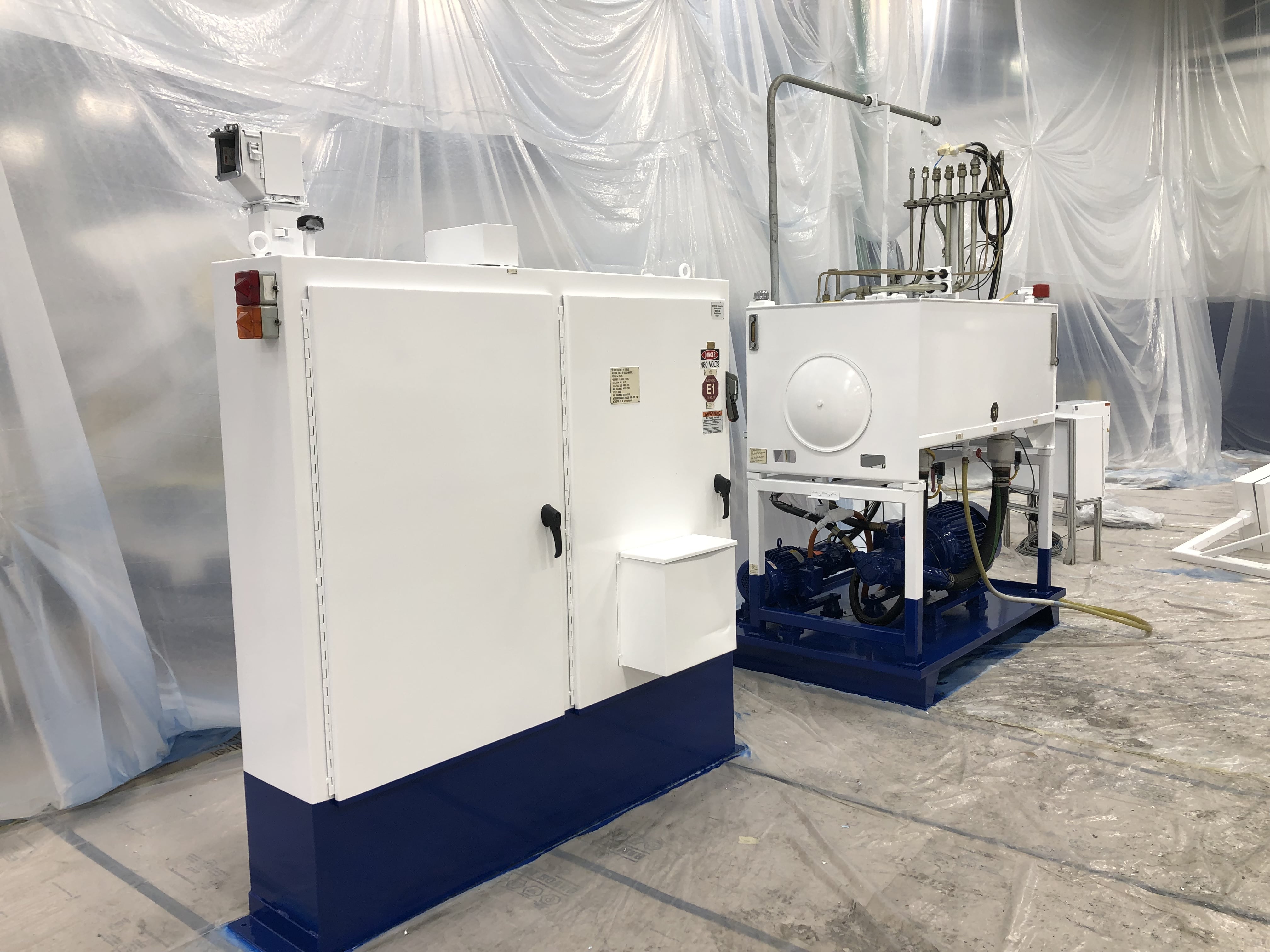 Industrial Equipment Painting