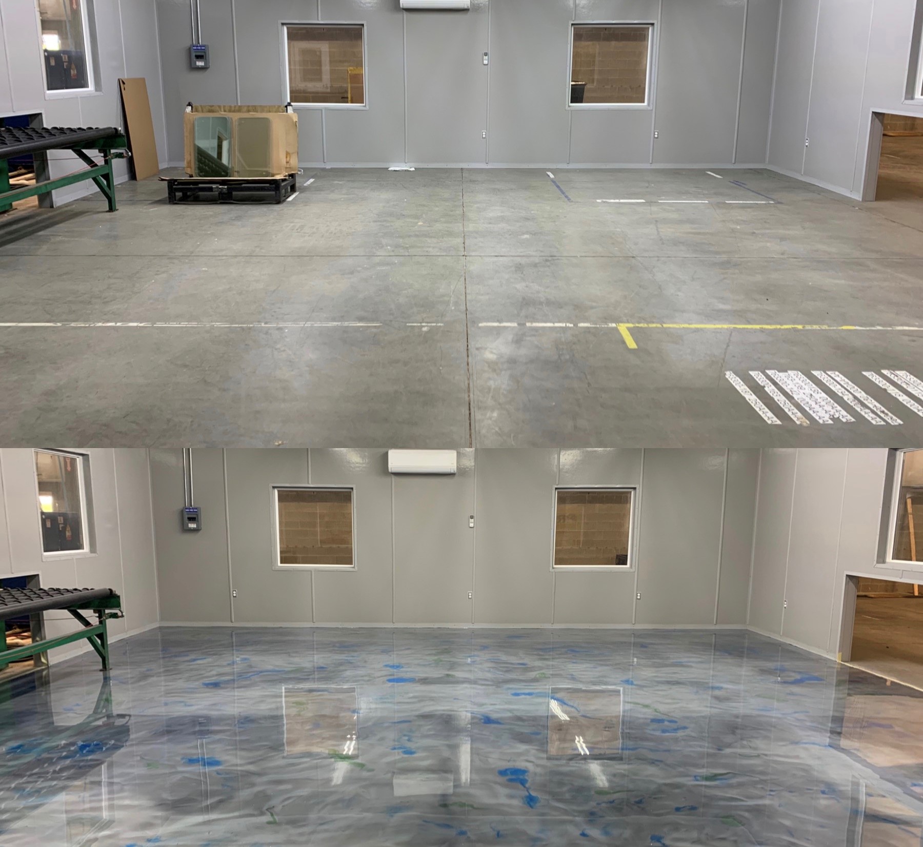 Industrial Decorative Epoxy Flooring