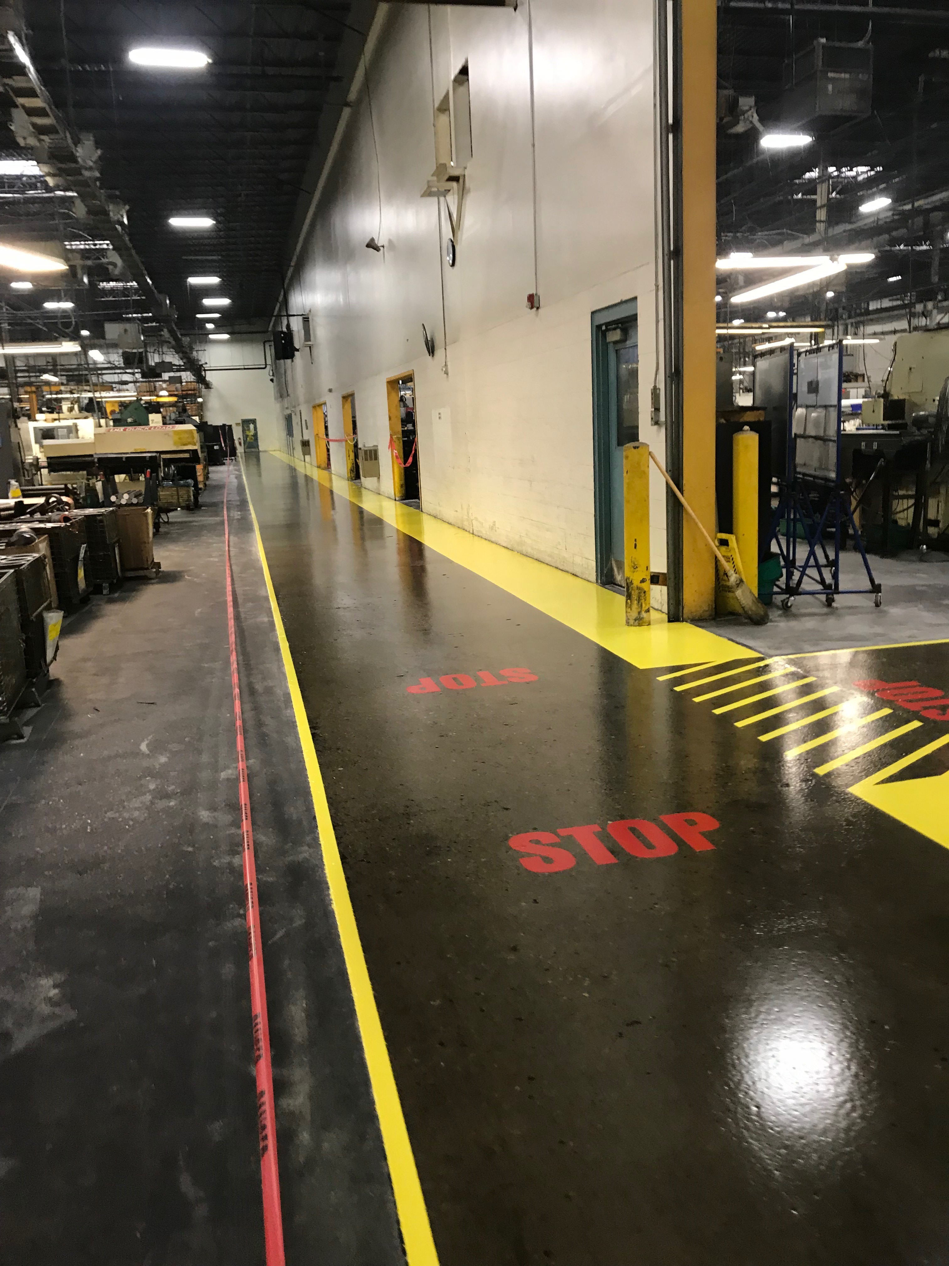 Factory Floor Painting
