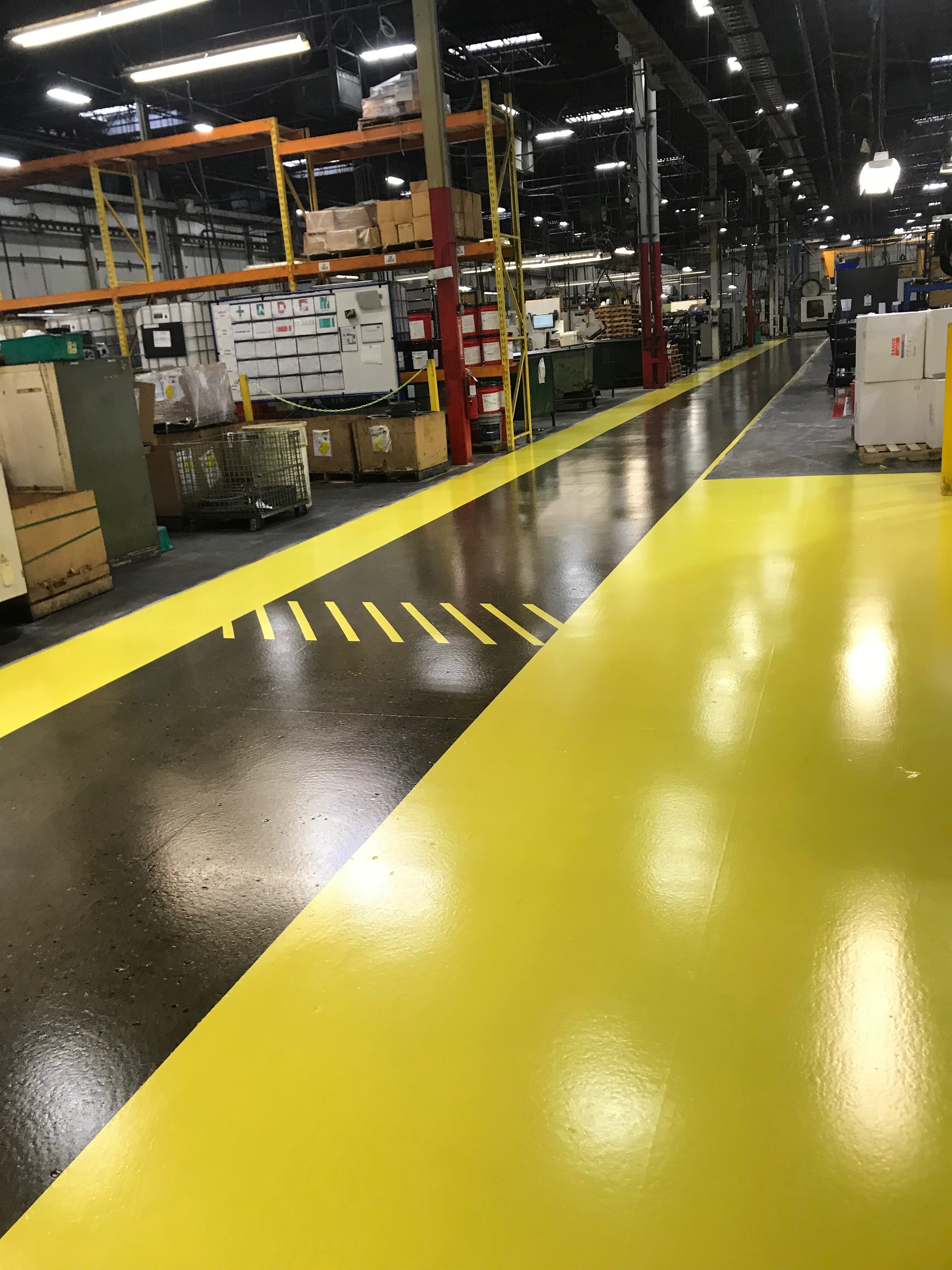 Factory Floor Painting