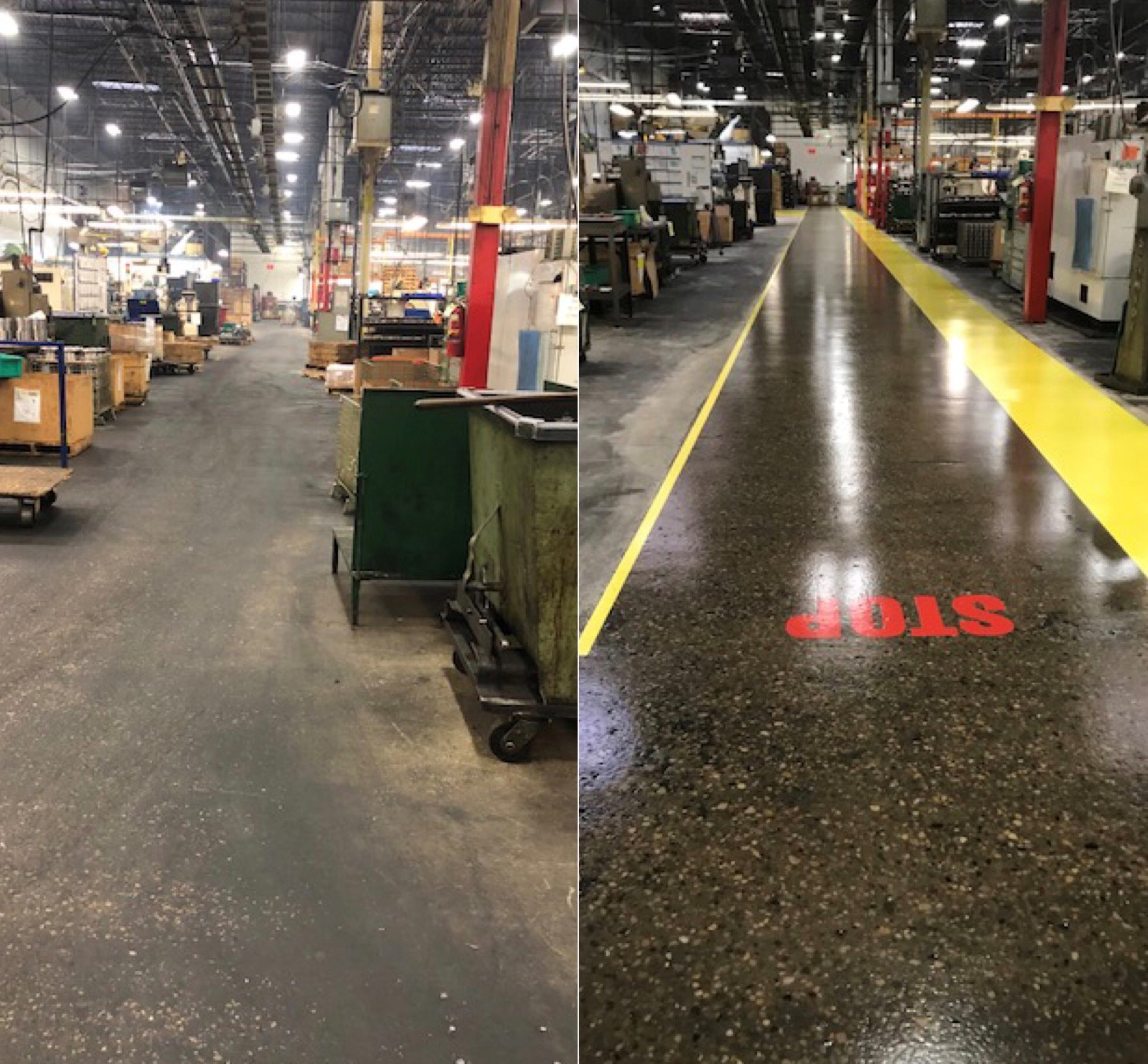 Factory Floor Painting