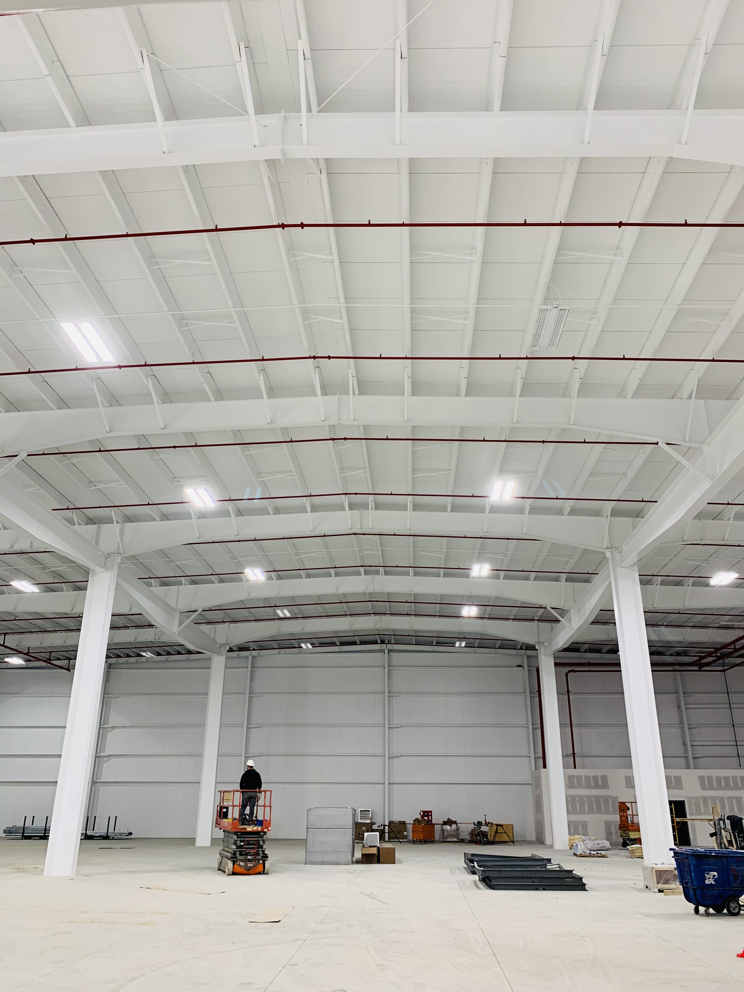 Industrial Ceiling Painting