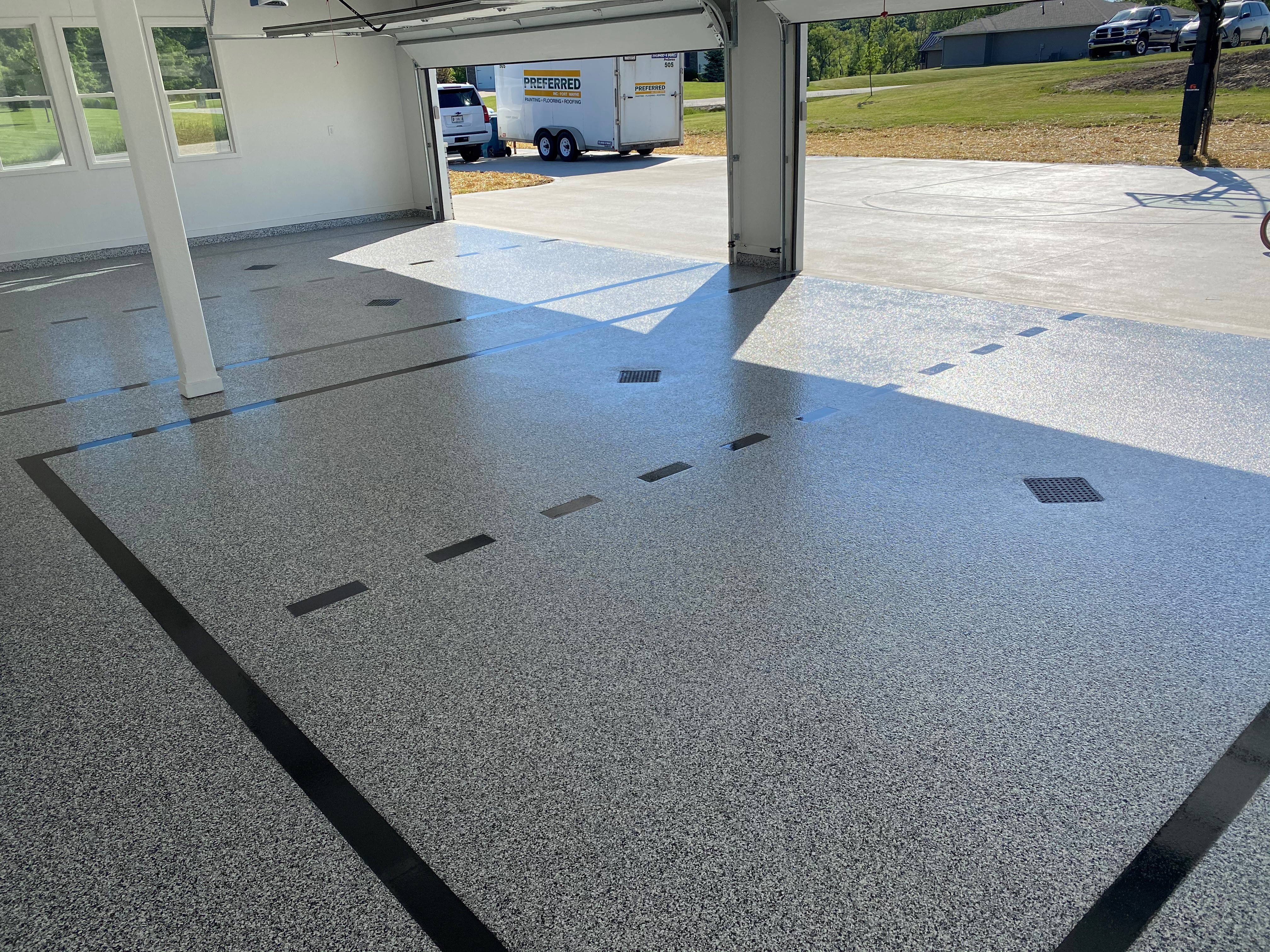 Industrial Decorative Epoxy Flooring