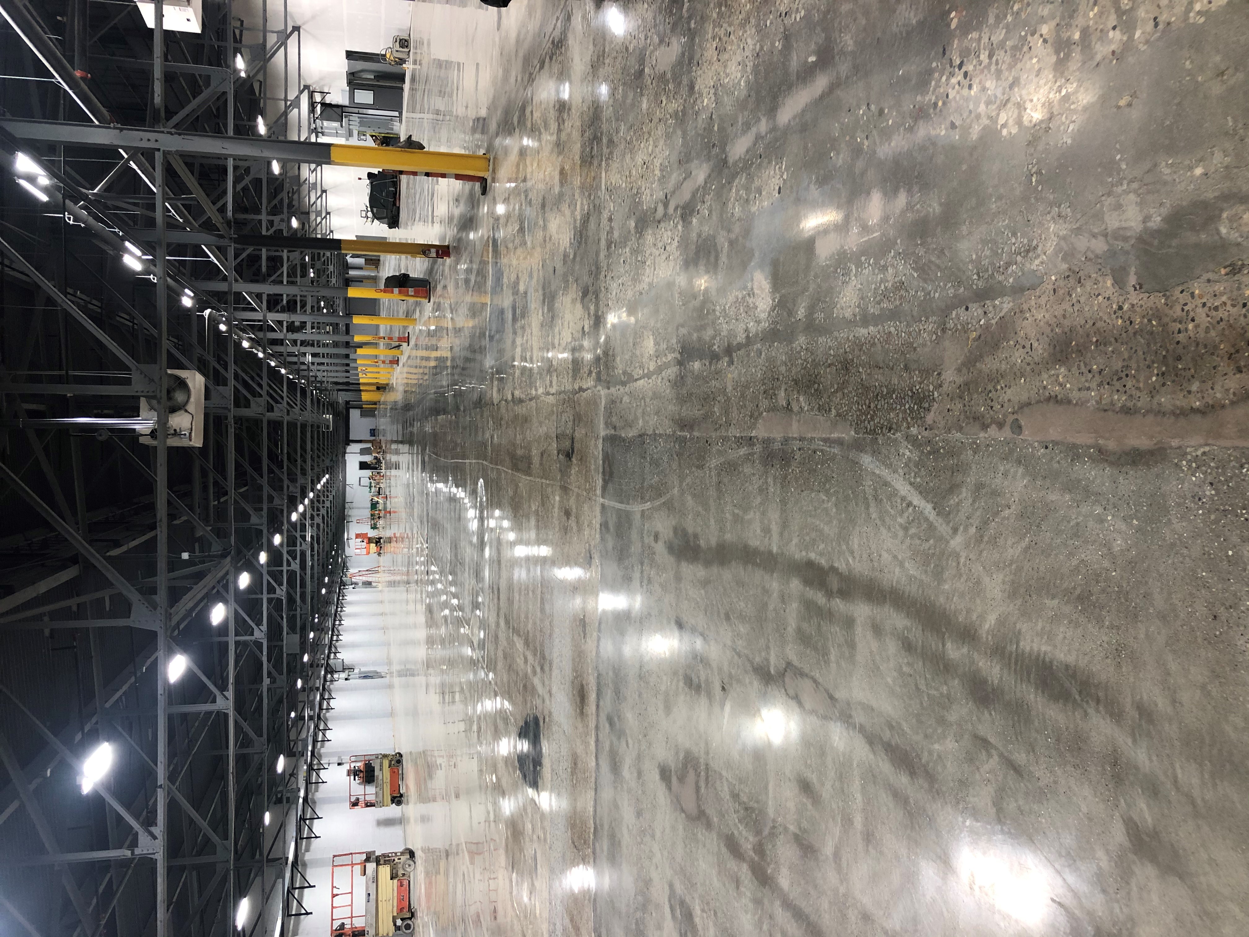 Factory Concrete Floor Polishing