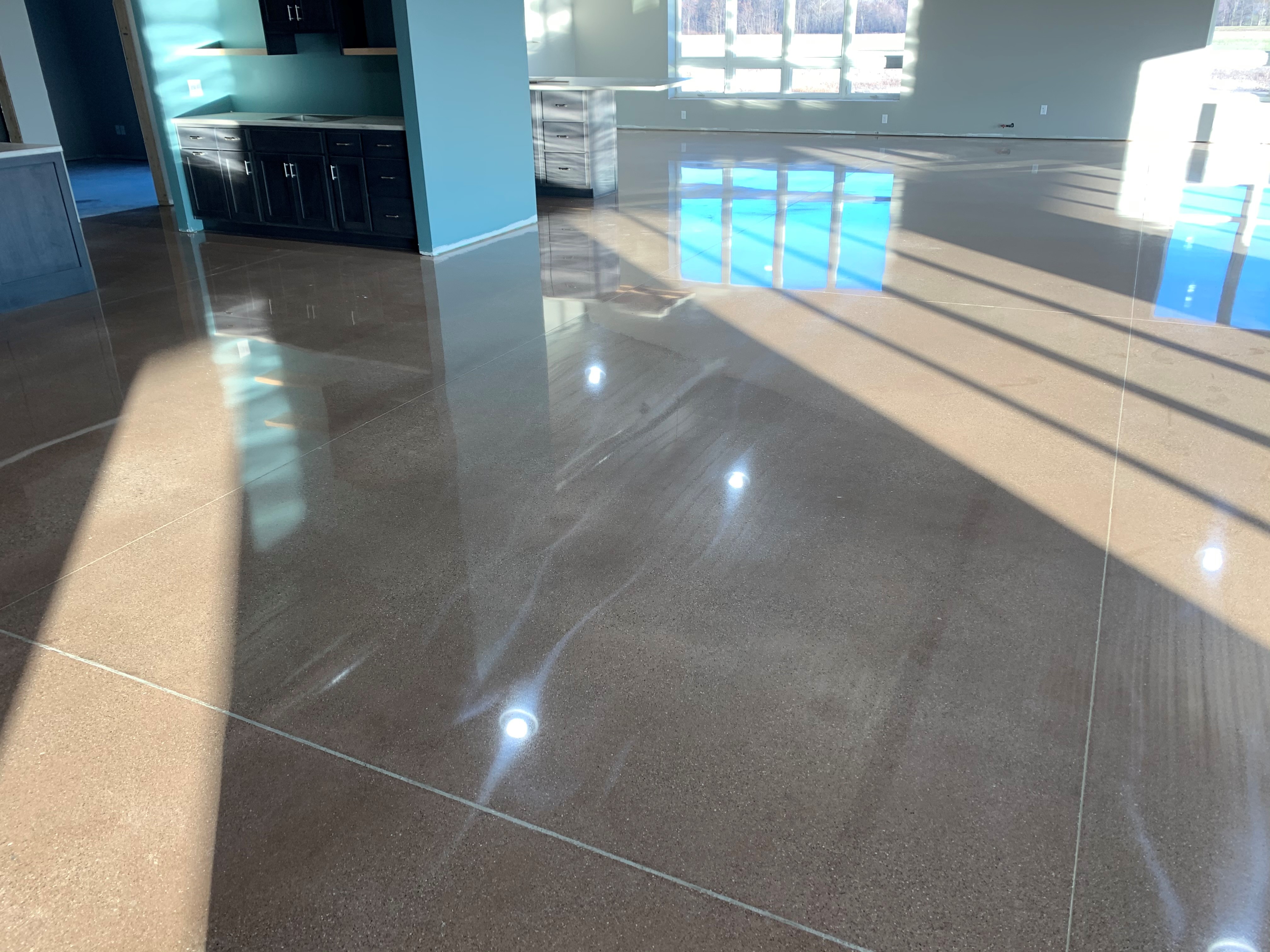 Factory Concrete Floor Polishing