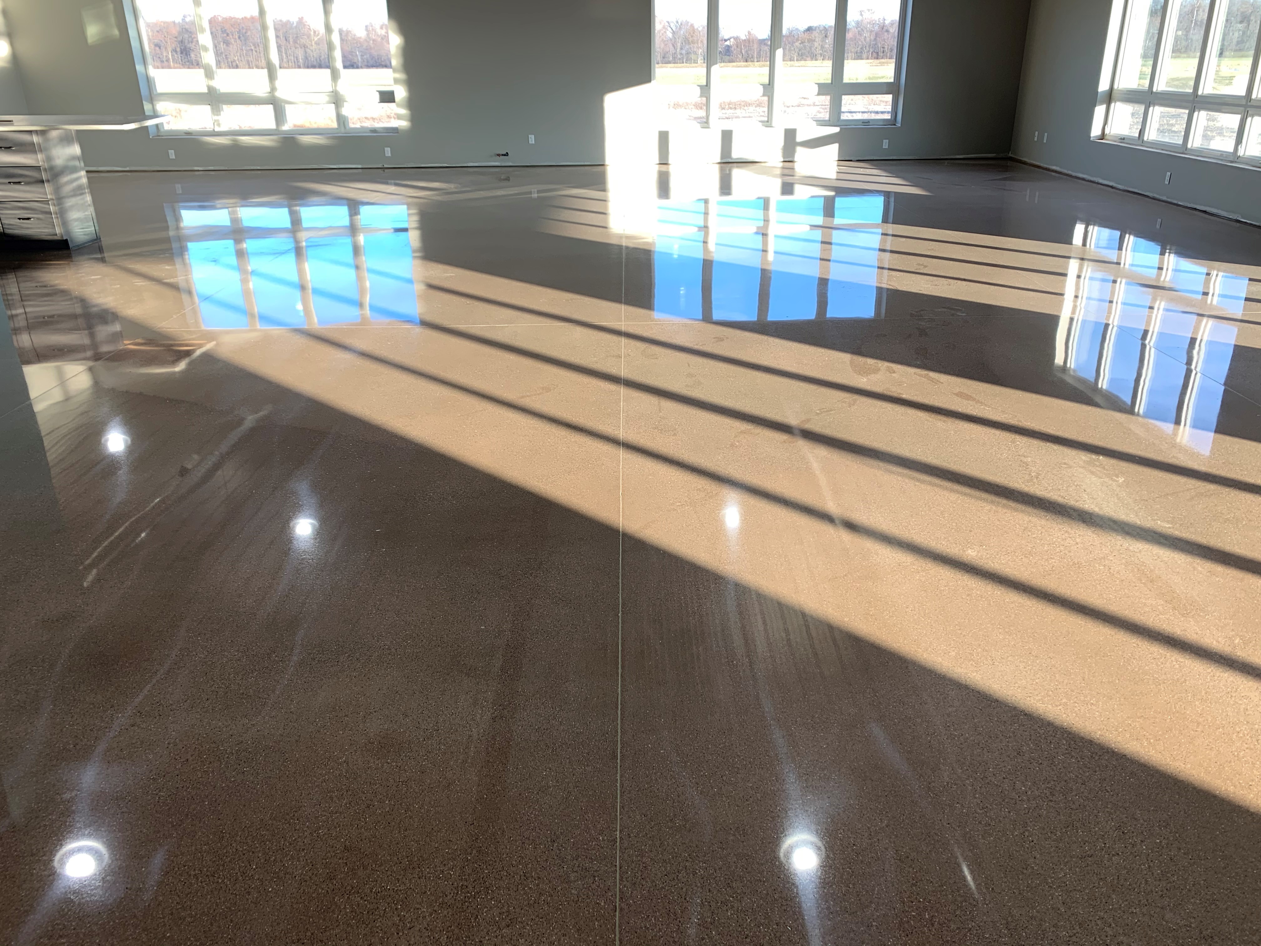 Factory Concrete Floor Polishing