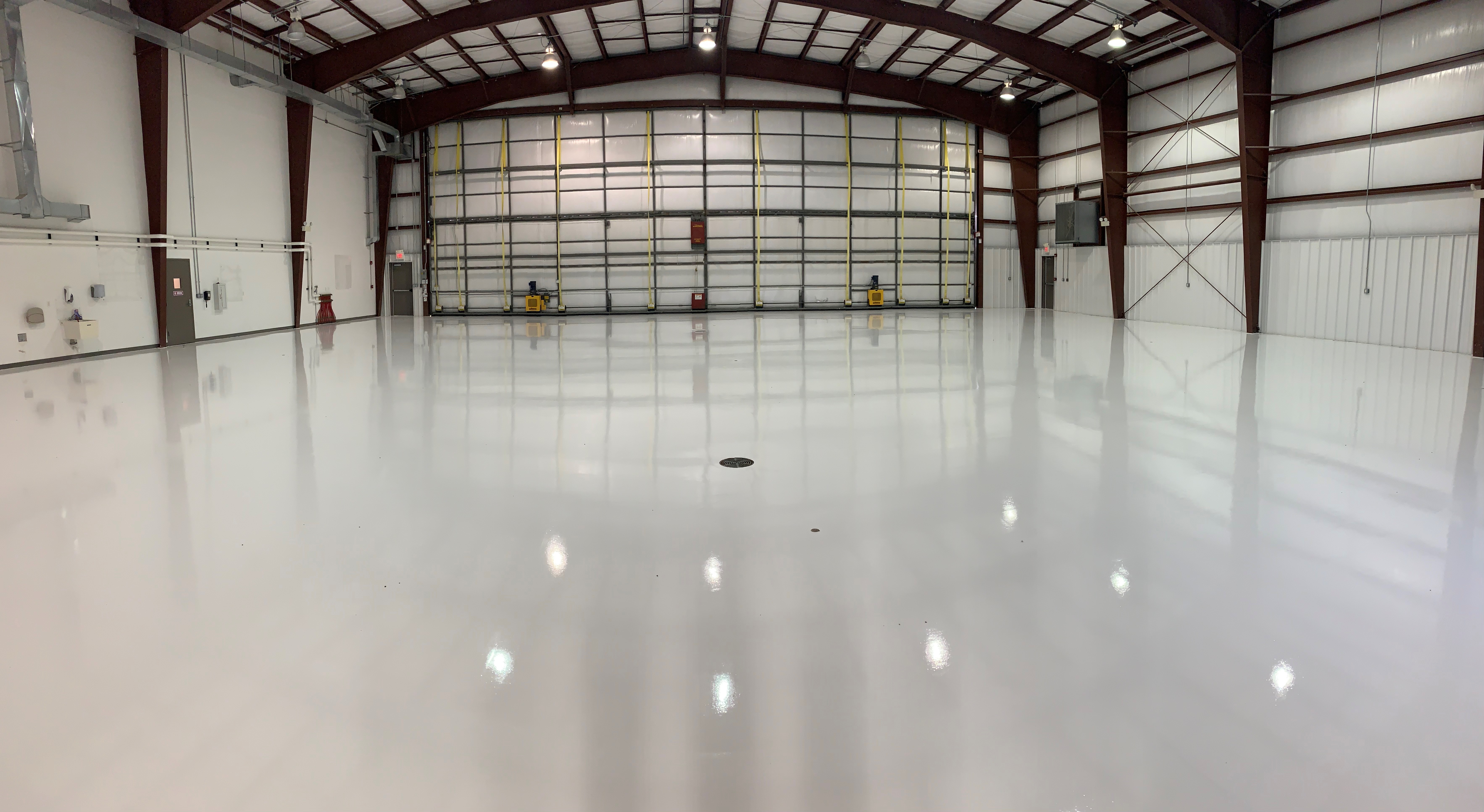 Hangar Epoxy Flooring